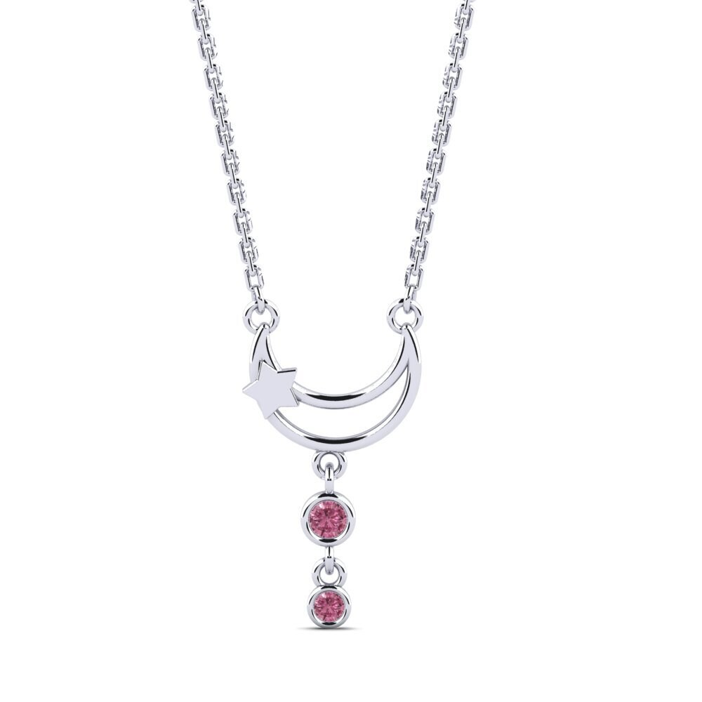 Rhodolite Garnet Women's Necklace Ibicee