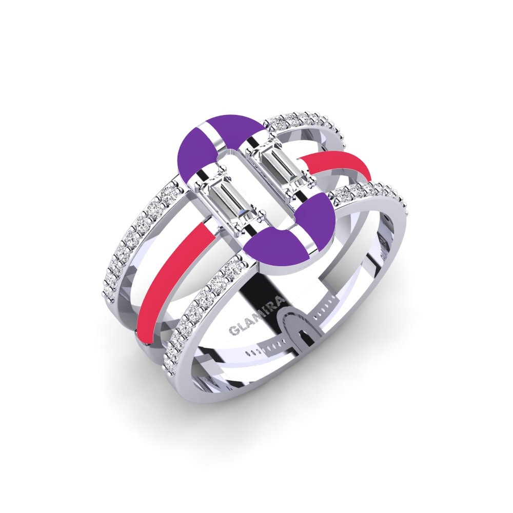 Weißgold 375 Ring Icarias