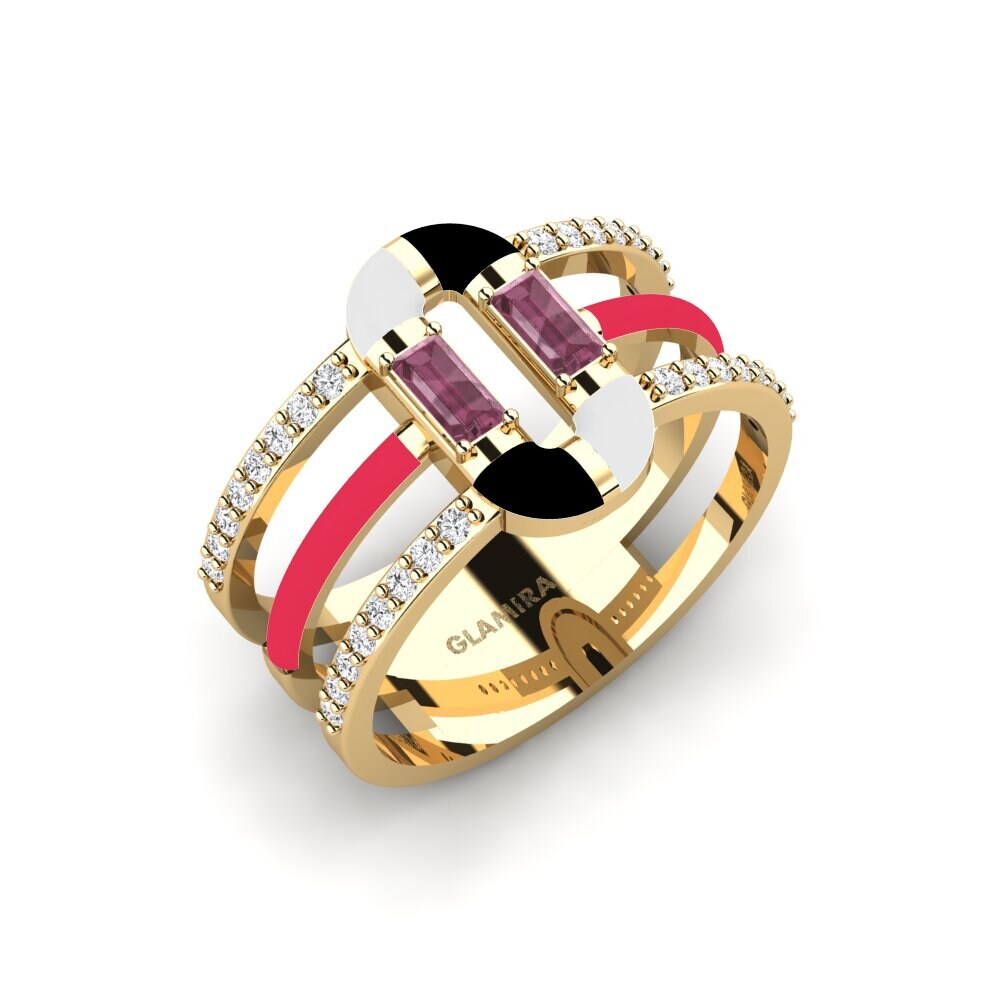 Rhodolite Garnet Ring Icarias