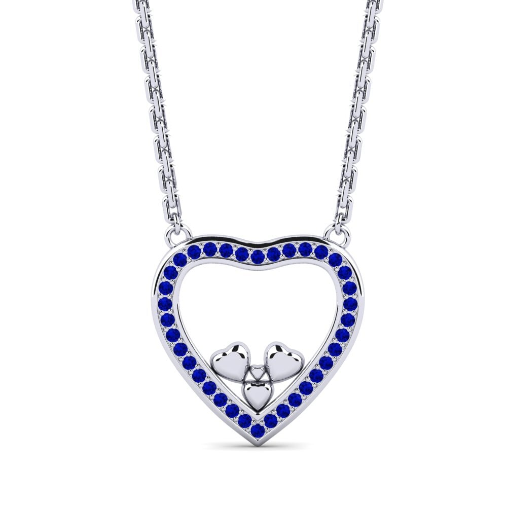Zafiro Collar de Mujer Iconse