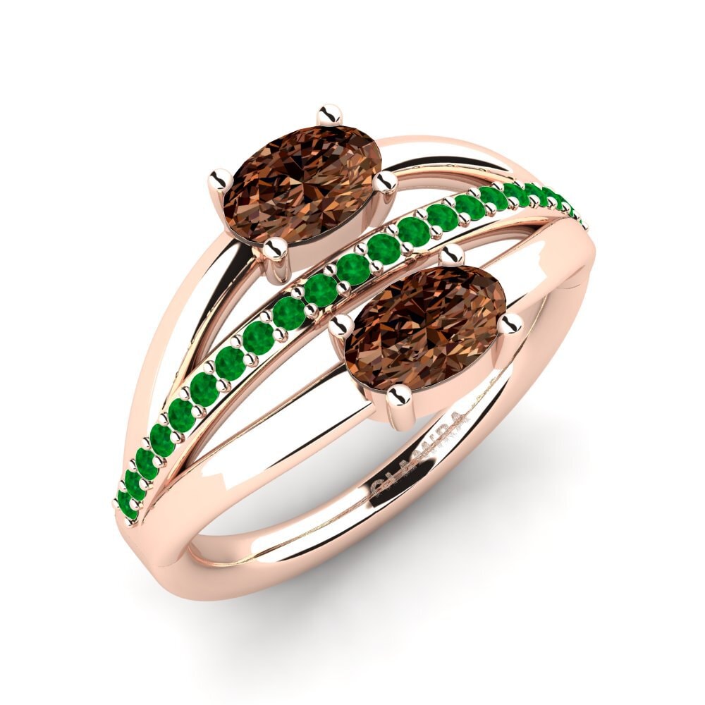 18ct Rose Gold Ring Idania