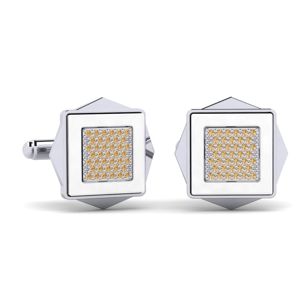 Brown Diamond Cufflink Ignacio