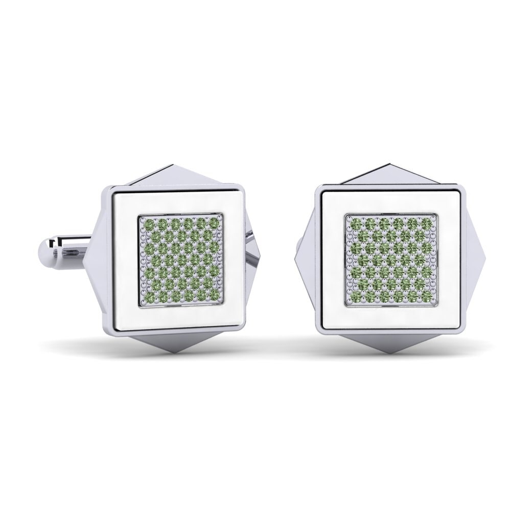 Green Diamond Cufflink Ignacio