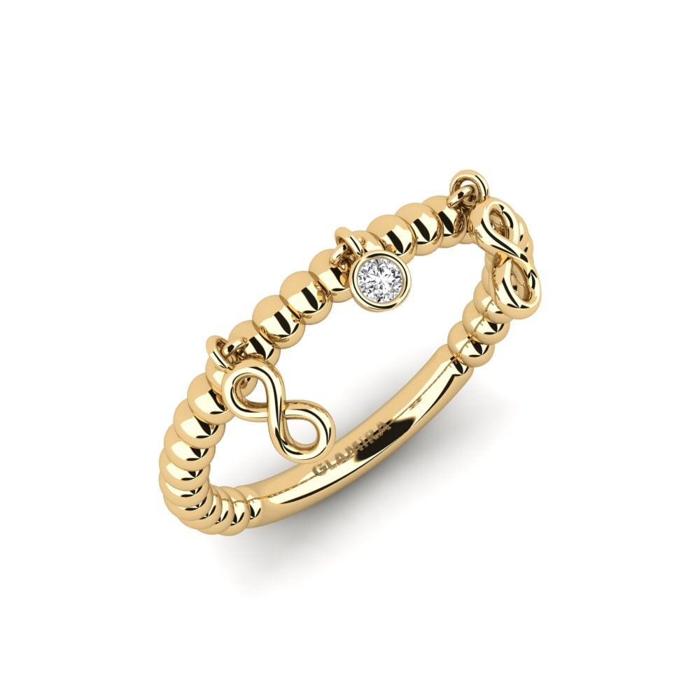 Labor-gezüchteter Diamant Ring Ile