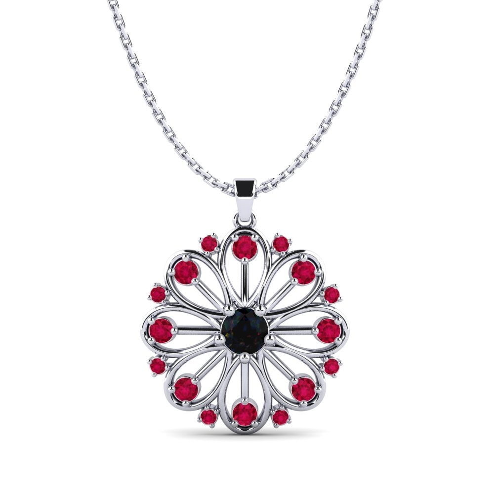 Black Opal Women's Pendant Illust