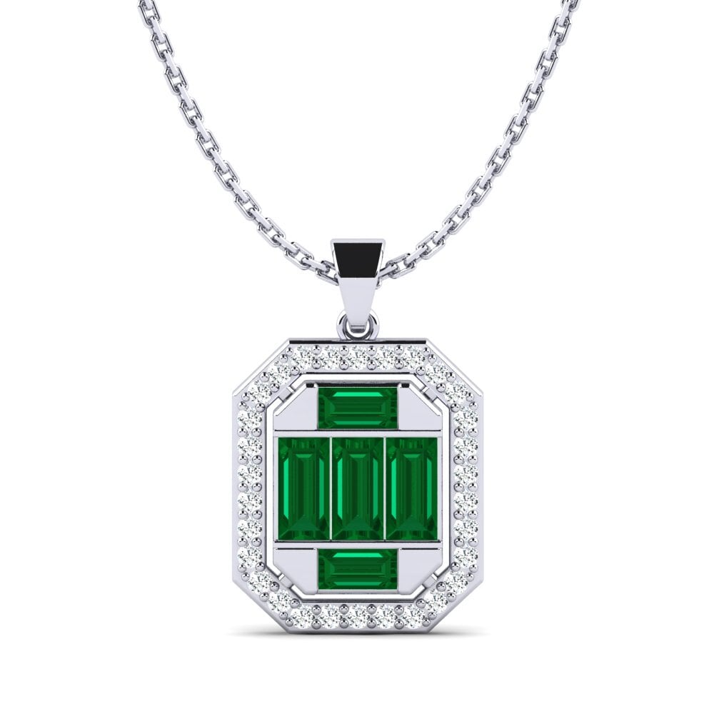 Circonita Verde Colgante de Mujer Imbark