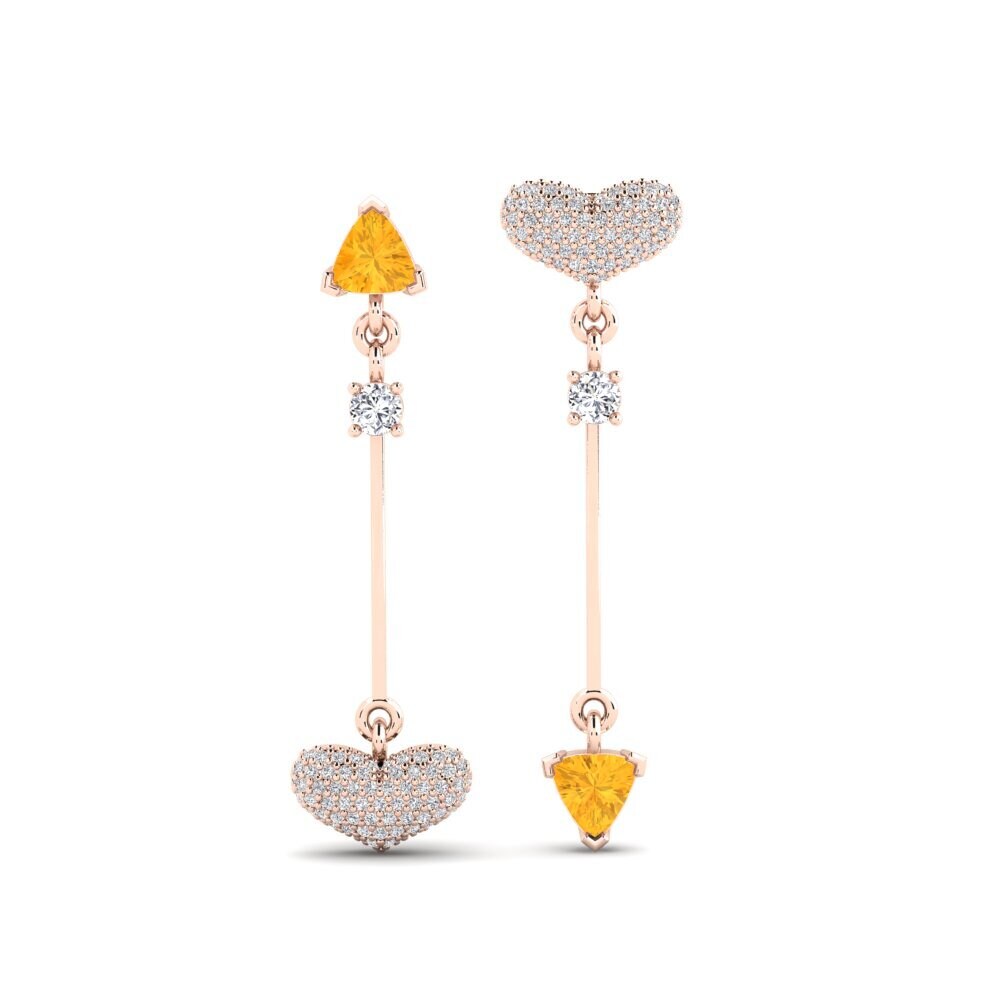 Citrine Women's Earring Imhabba