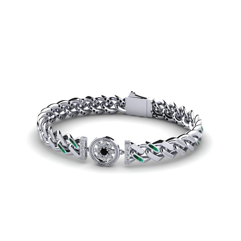 Black Sapphire Women's Bracelet Impala