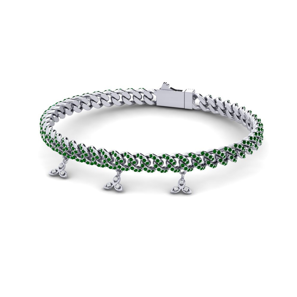 Green Zirconia Women's Bracelet Impenelly