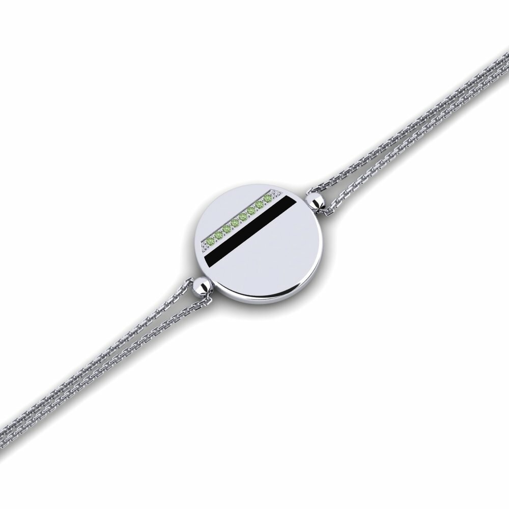 Diamant Vert Bracelet pour femme Impone