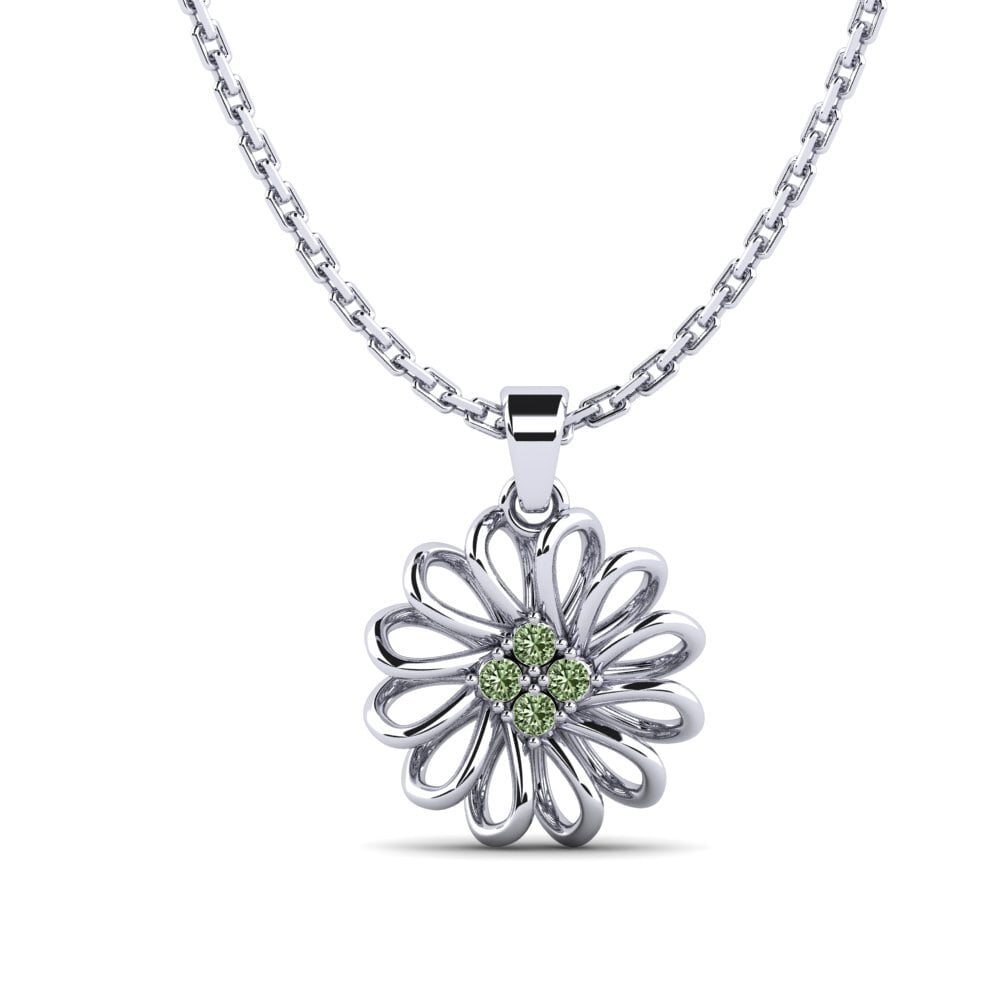 Diamante Verde Colgante de Mujer Incan