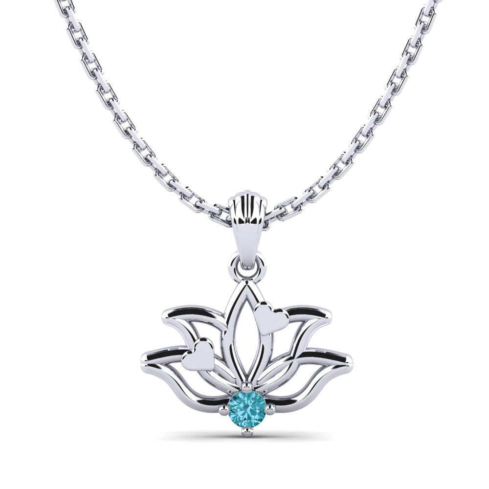 Blue Diamond Women's Pendant Indira