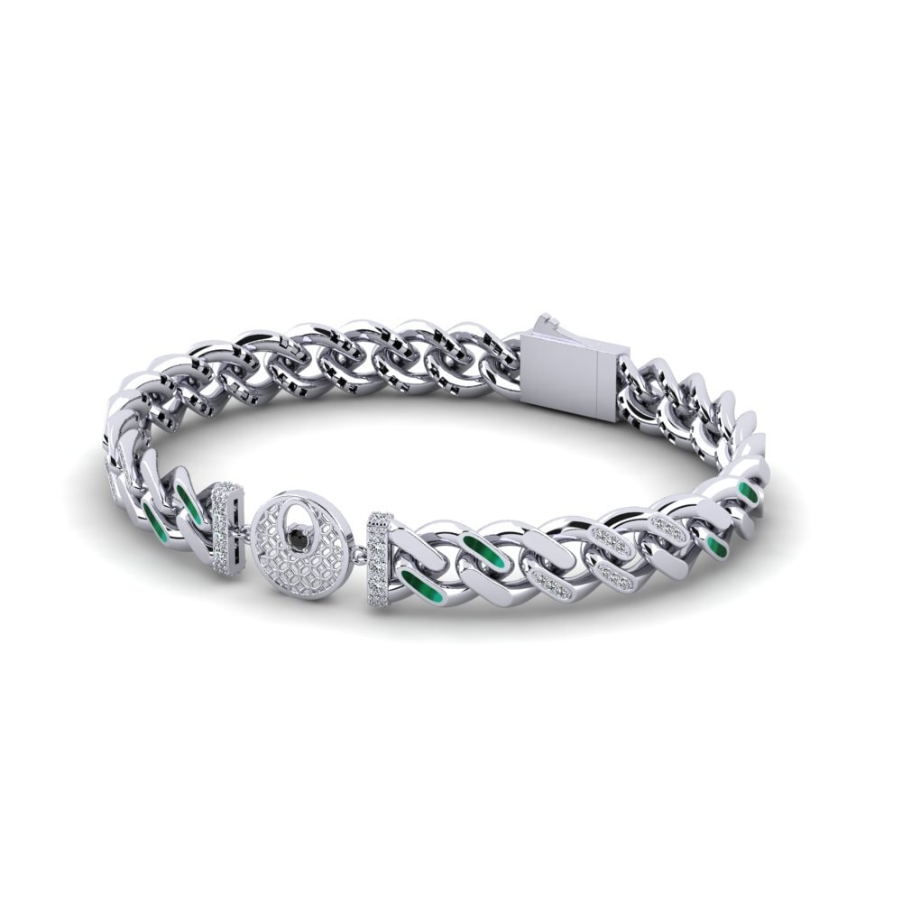 Black Sapphire Women's Bracelet Ineling
