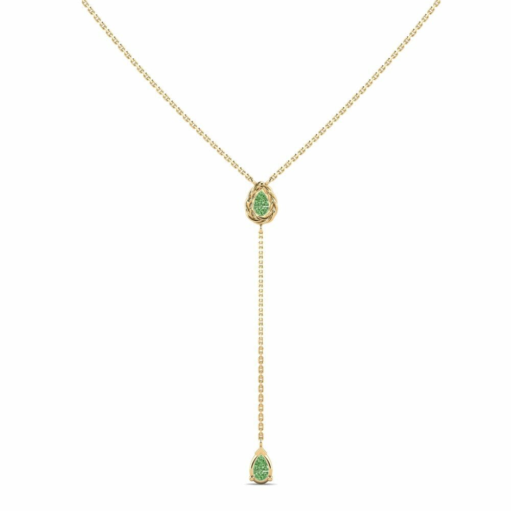 Diamante Verde Collana da donna Inghave