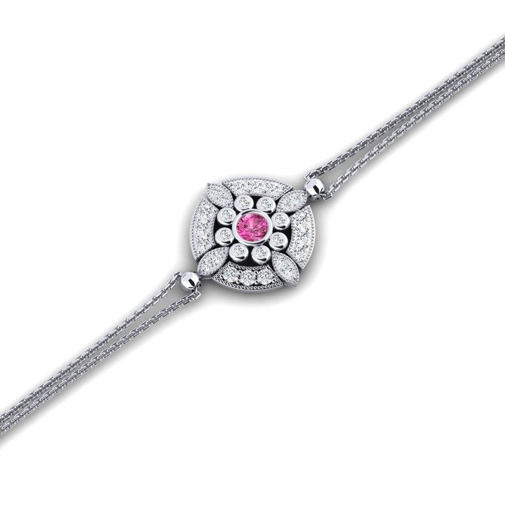 Pink Topaz Women's Bracelet Ingrid