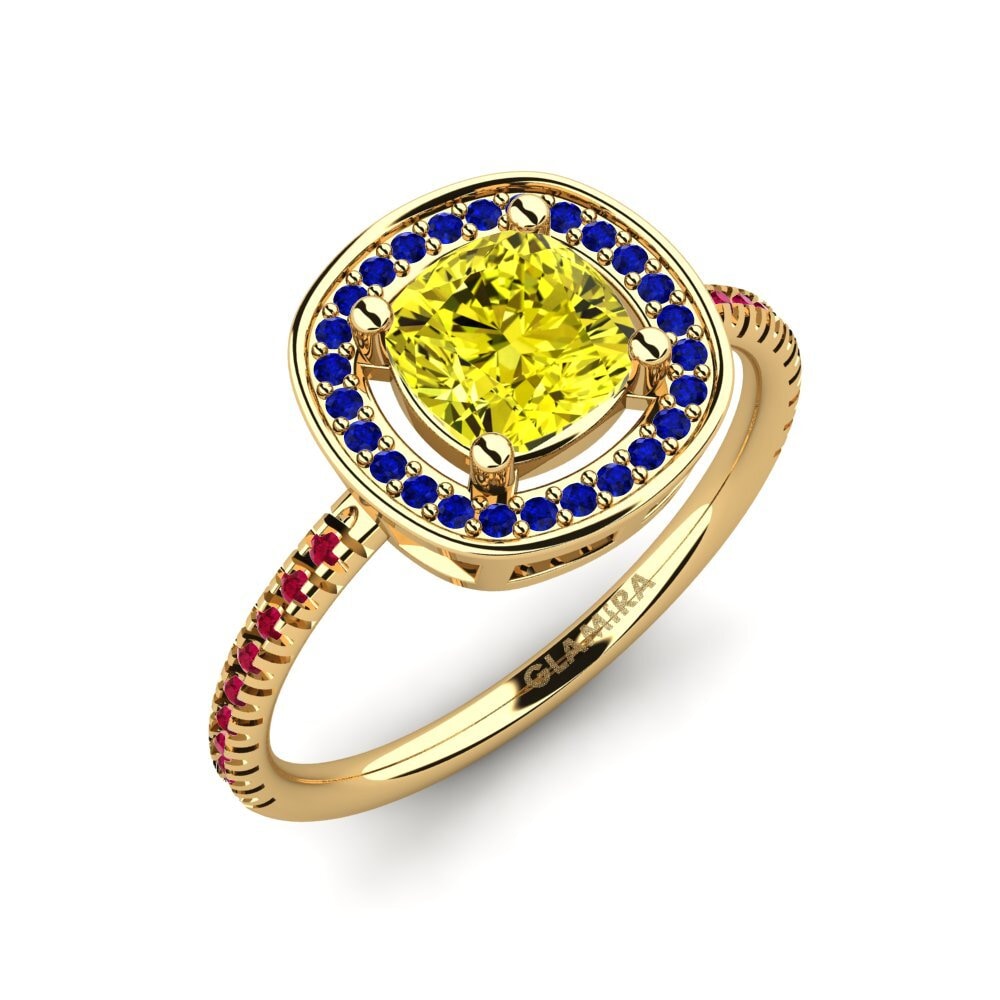 9ct Yellow Gold Engagement Ring Ingrida