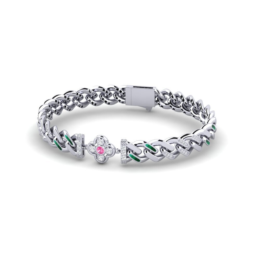 Pink Sapphire Women's Bracelet Ininter