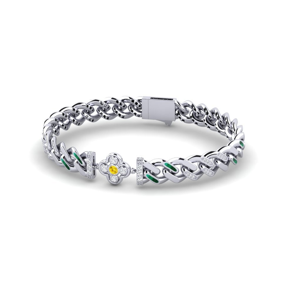 Yellow Sapphire Women's Bracelet Ininter