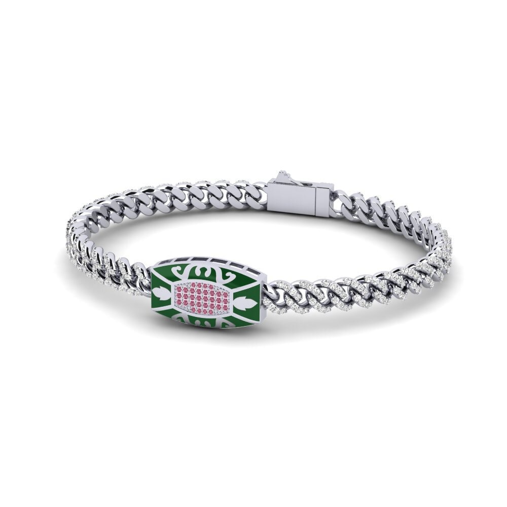 Rhodolite Garnet Women's Bracelet Injerd