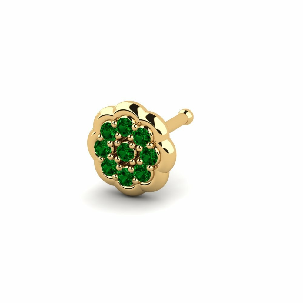 Groene Zirkoon Neus Pin Injure