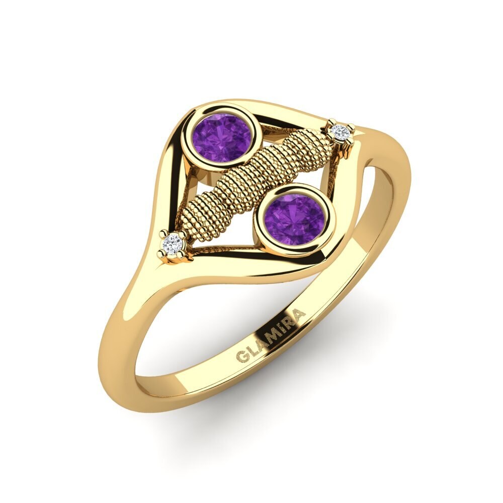 Amethyst Ring Inlinere
