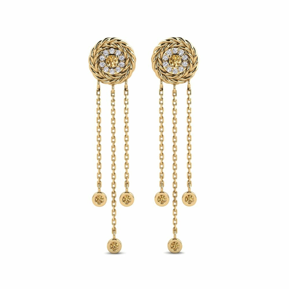 Brown Diamond Women's Earring Innosente