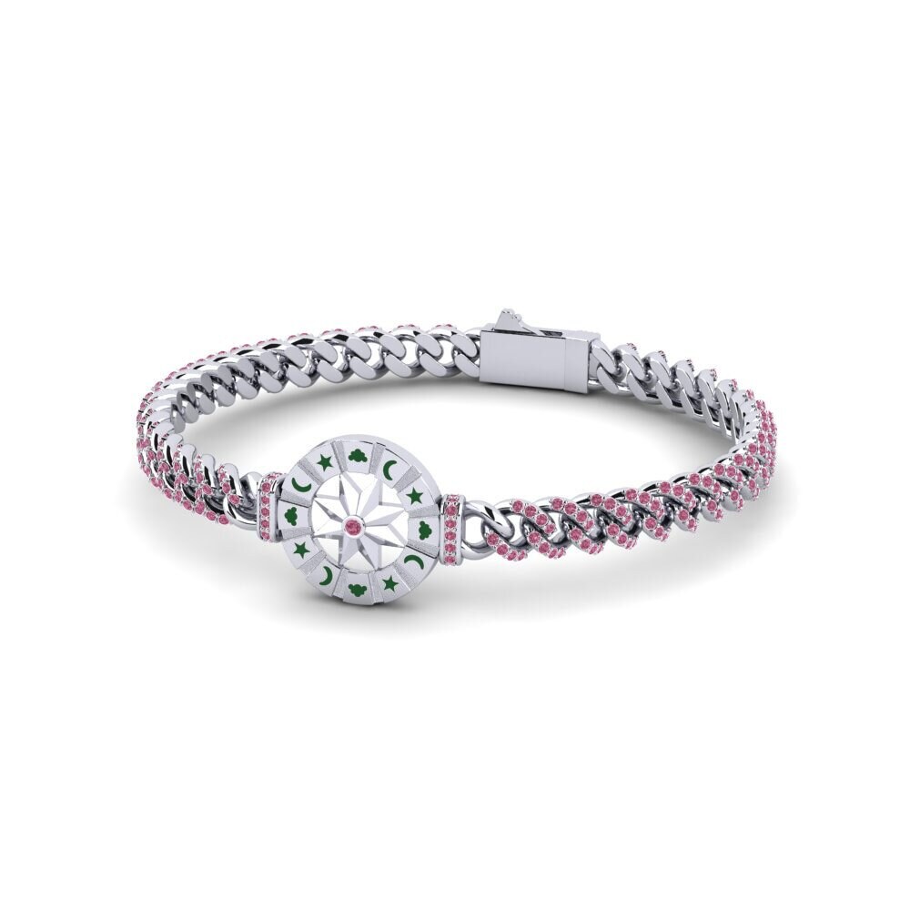 Rhodolite Garnet Women's Bracelet Inoris