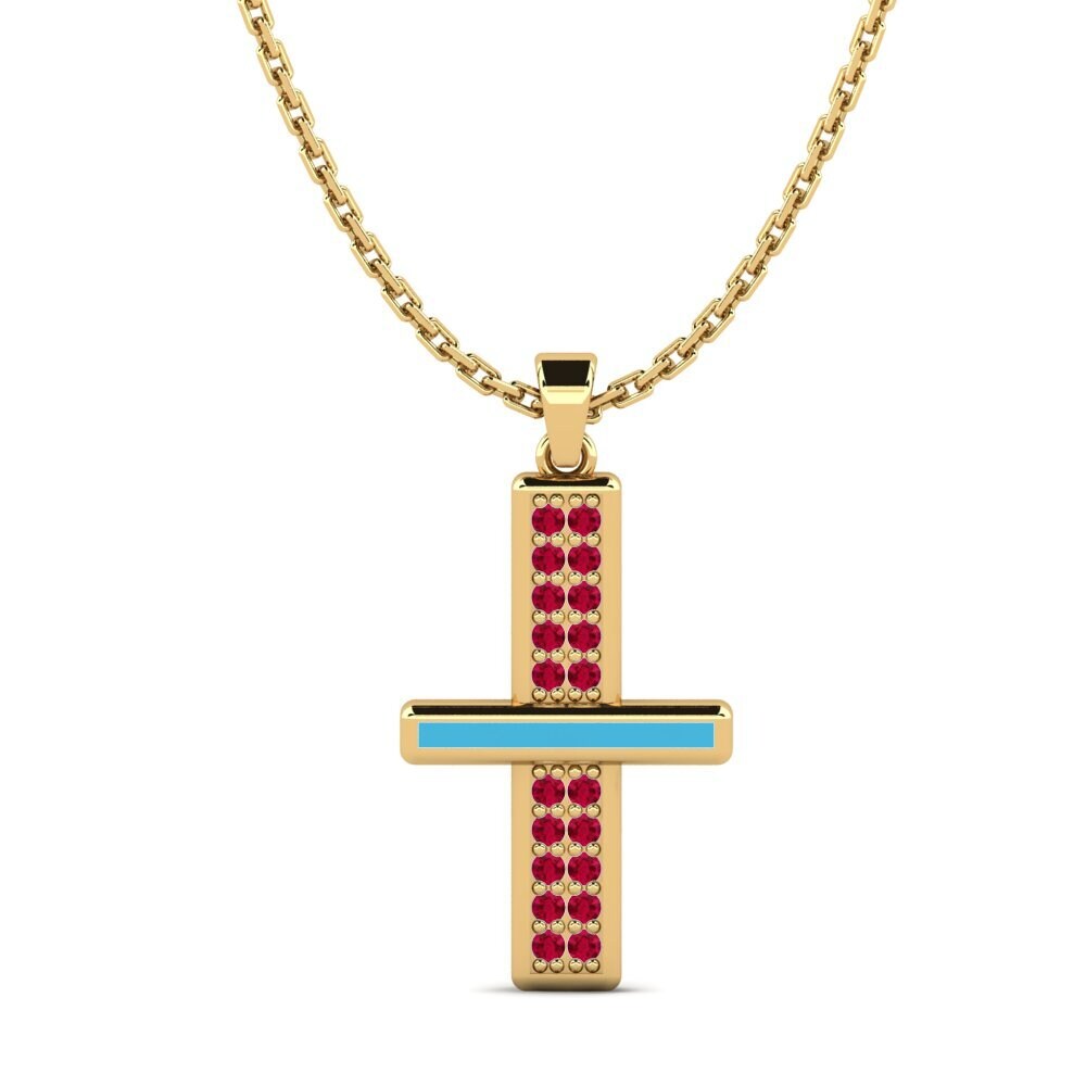 Ruby Women's Pendant Inspante