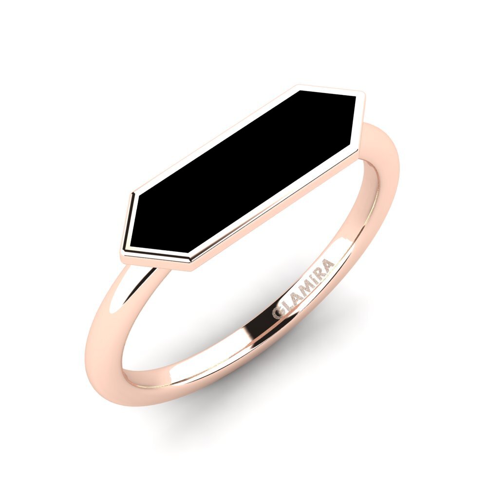 14k Oro Rosa Anillo Insure