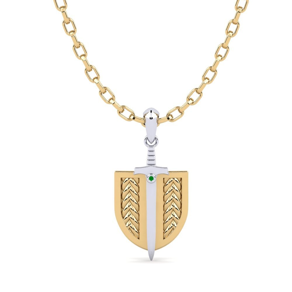 Emerald Men's Pendant Intrepid