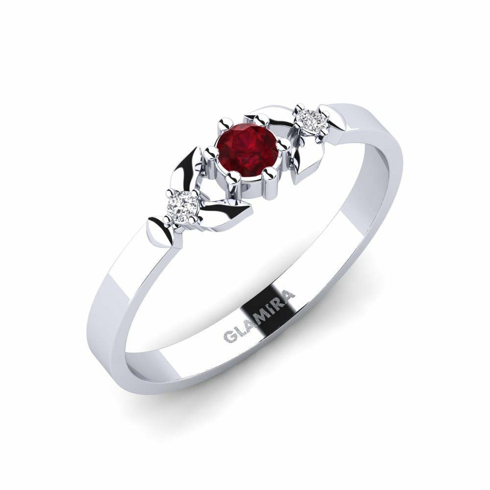 Ruby Engagement Ring Iodine