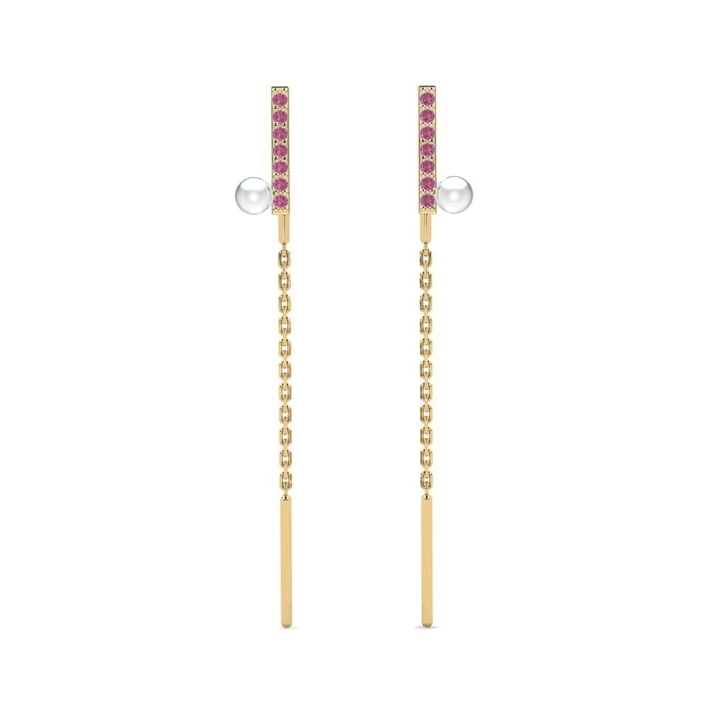 Rhodolite Garnet Women's Earring Iparele