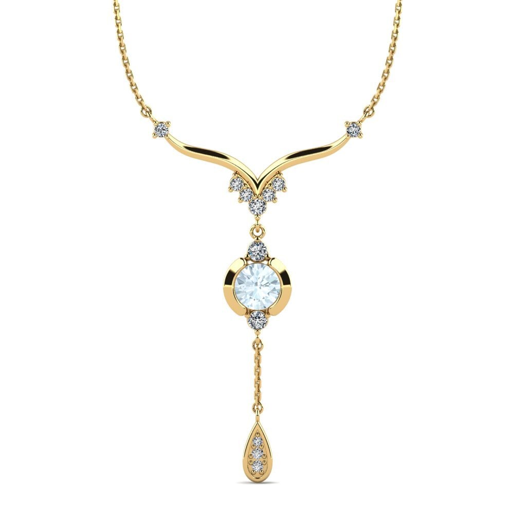Aquamarine Women's Necklace Iselin