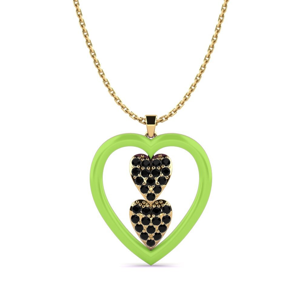 Black Sapphire Women's Pendant Isibini