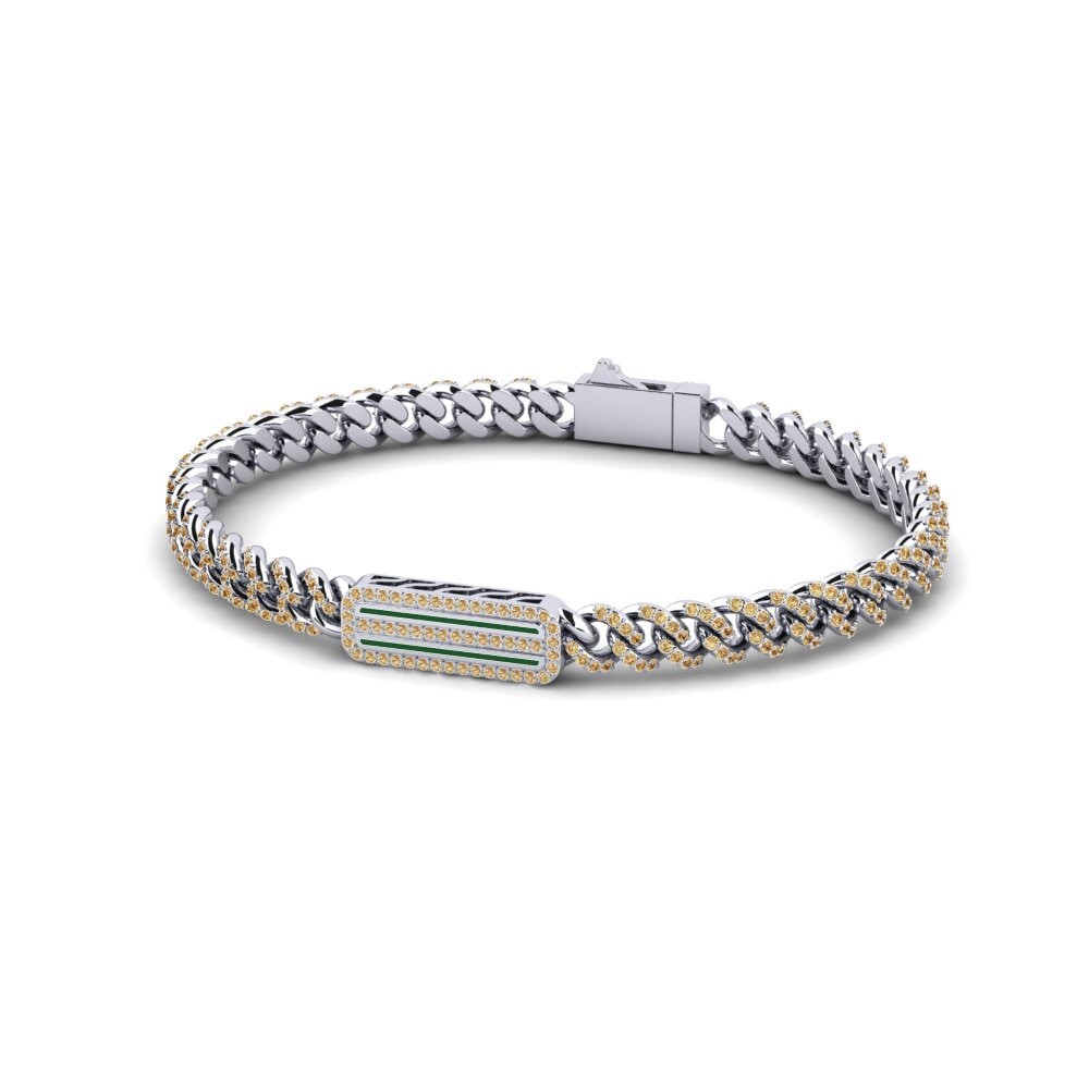 Brown Diamond Women's Bracelet Isleif