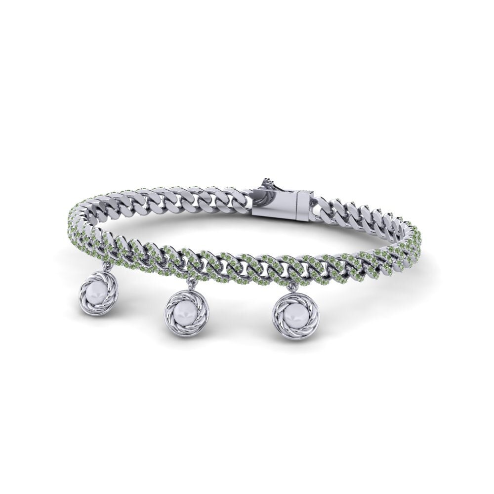 Diamante Verde Pulsera de Mujer Istock
