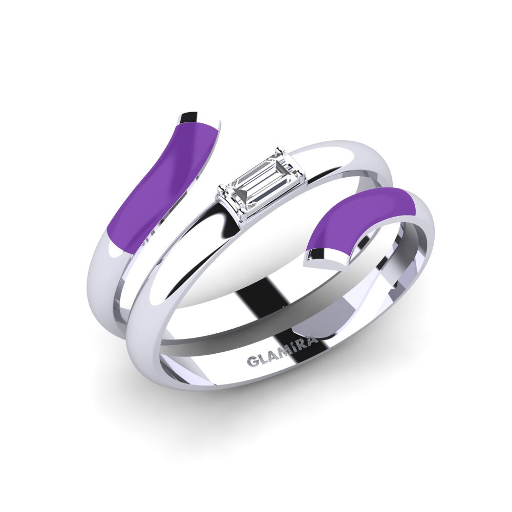 Weißgold 375 Ring Ithakis