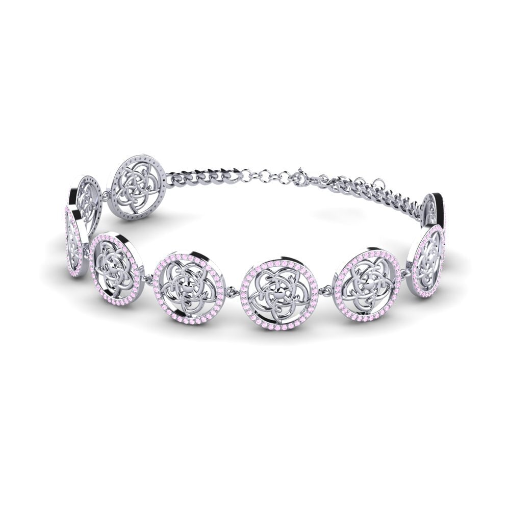 Pink Sapphire Women's Bracelet Izbel