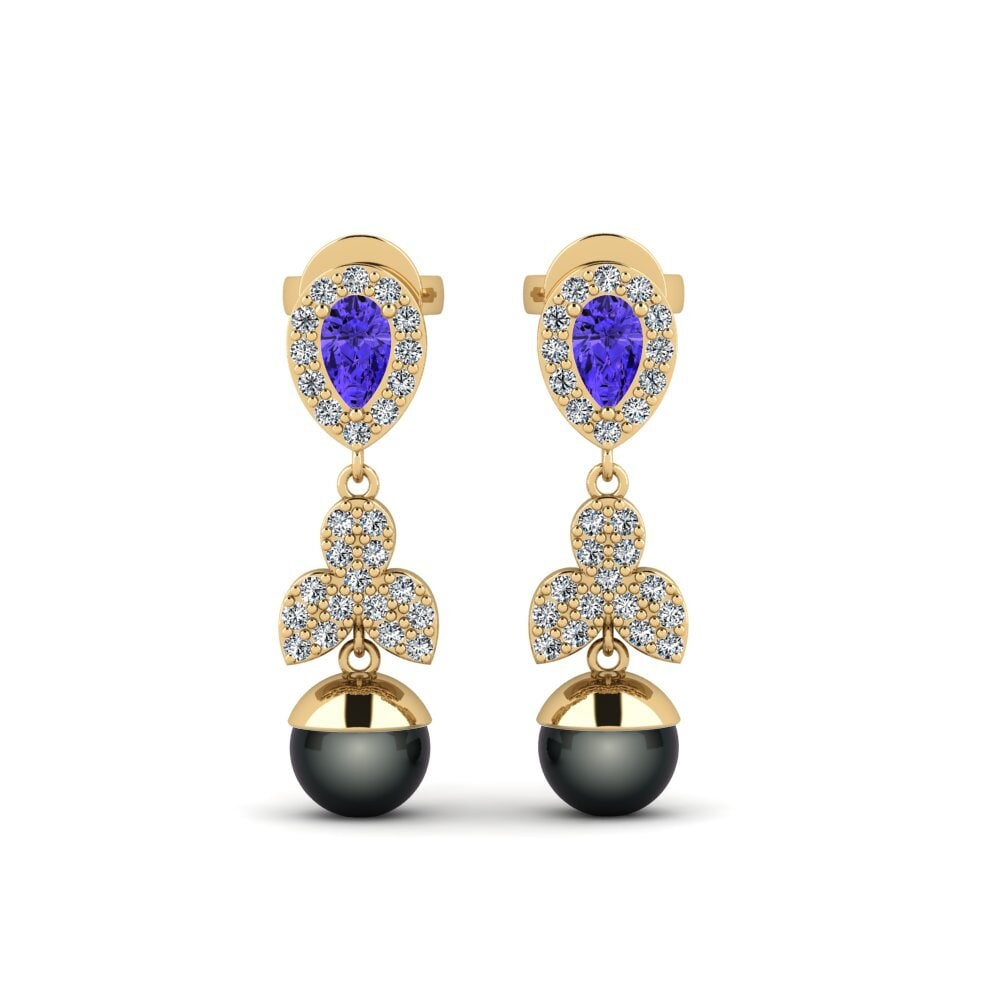 Tanzanite Women's Earring Jabli