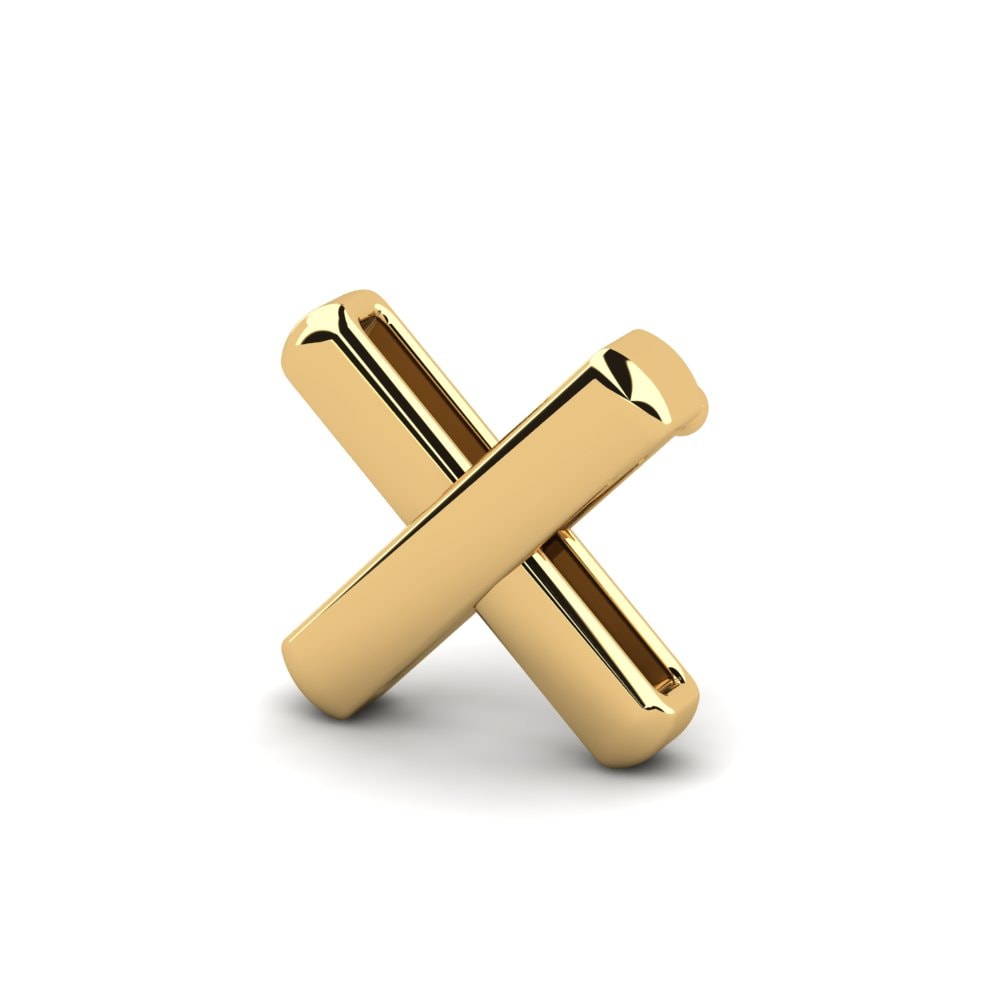 18K Geel Goud Neus Pin Jabra