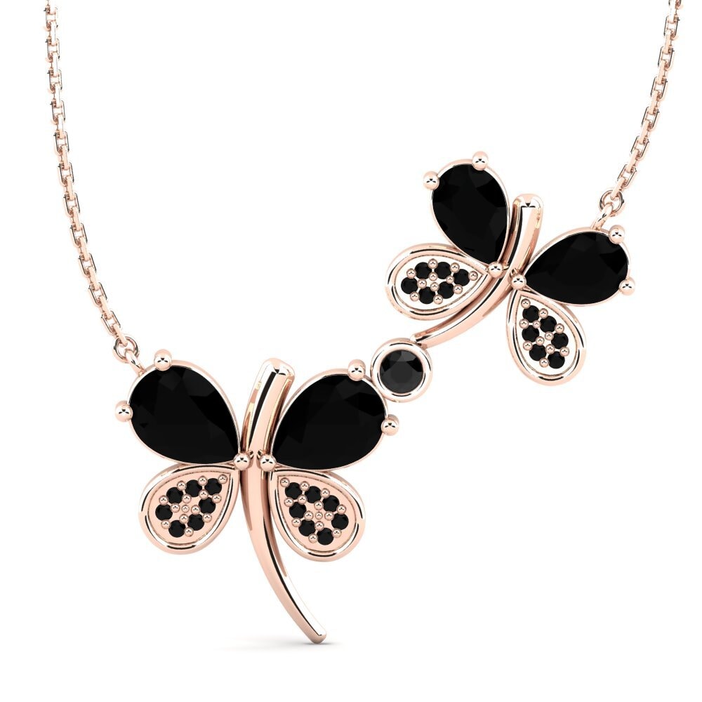 Diamante Negro Collar de Mujer Jabril