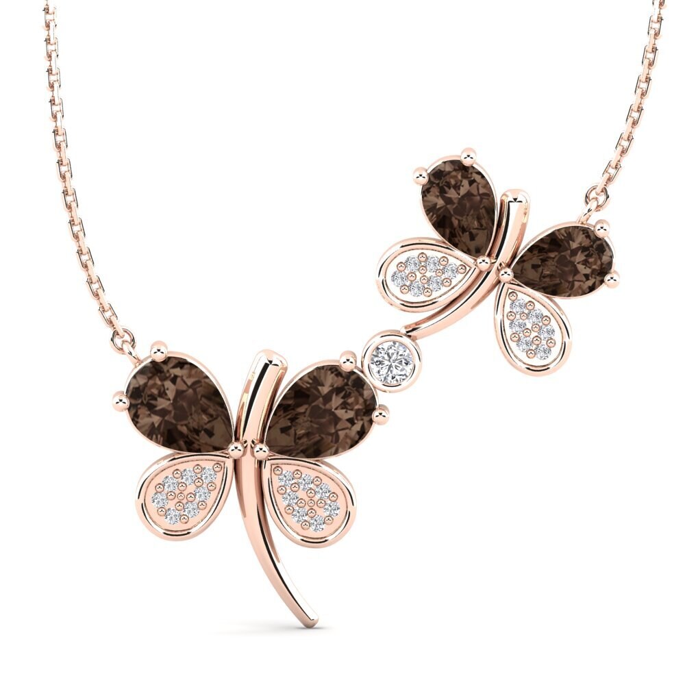 Smoky Quartz Women's Necklace Jabril