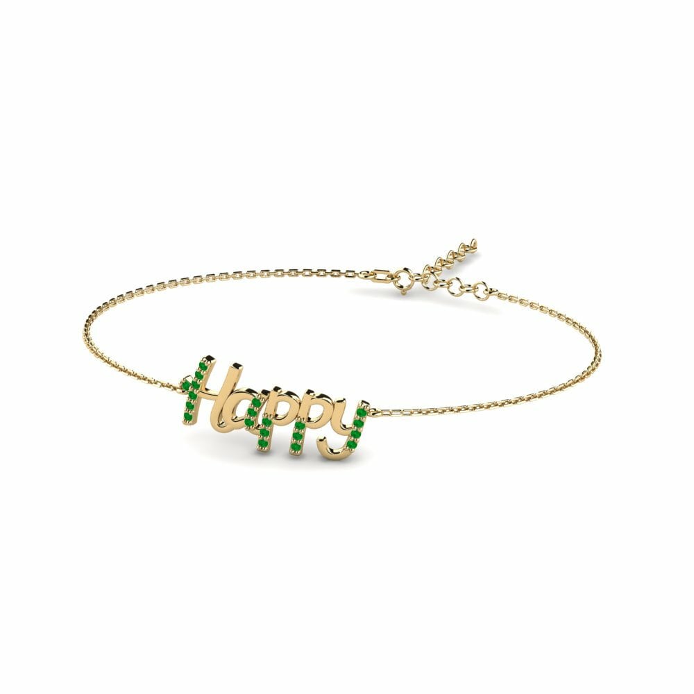 Smeraldo Bracciale da donna Jabulos