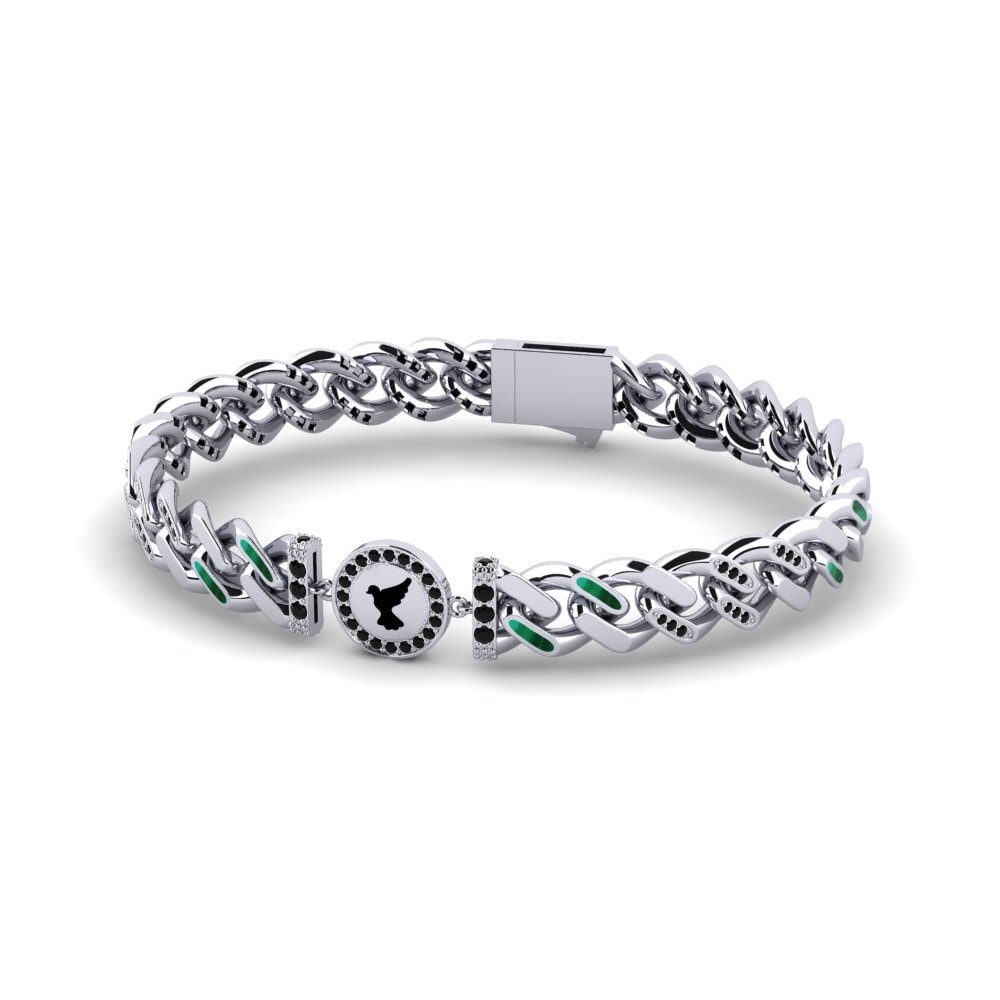 Black Sapphire Women's Bracelet Jadersity
