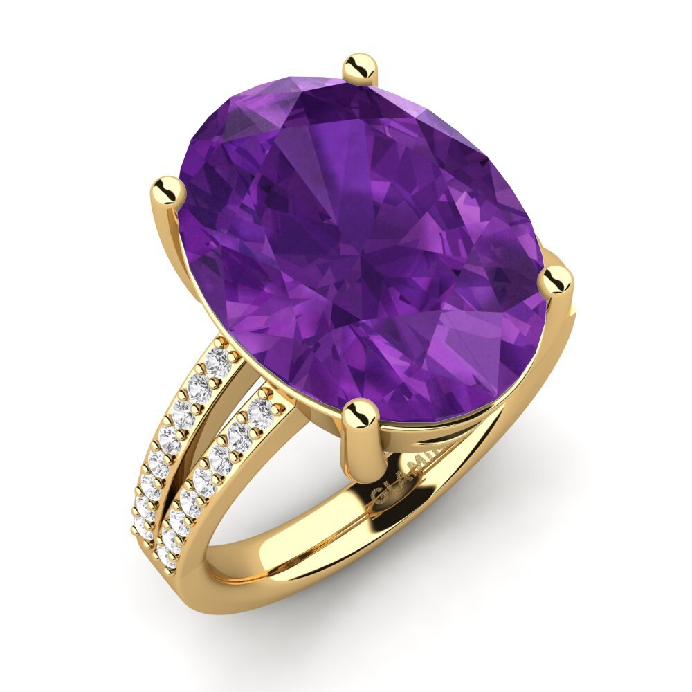 9ct Yellow Gold Ring Jadora