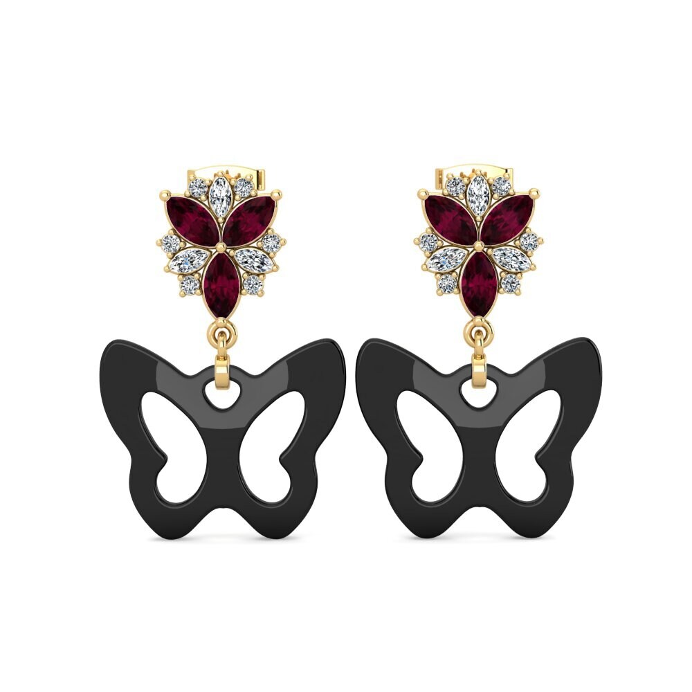 Rhodolite Garnet Women's Earring Jaimie