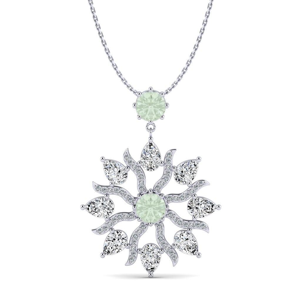 Green Amethyst Women's Pendant Jaleesa