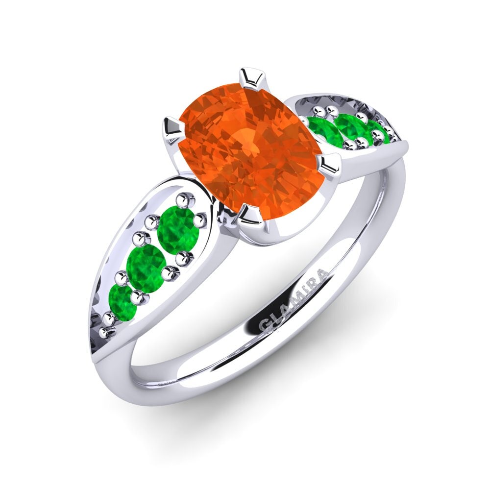 9k White Gold Engagement Ring Jaleissa