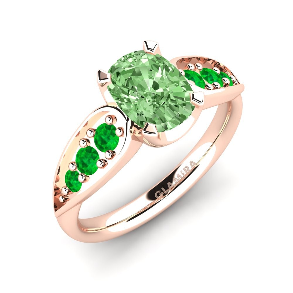 14ct Rose Gold Engagement Ring Jaleissa