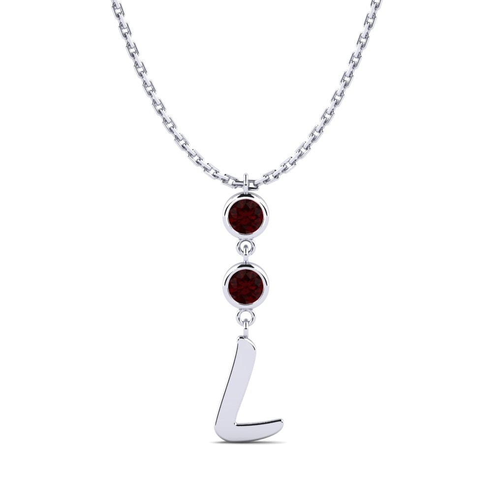 Granat Damen halskette Janey L